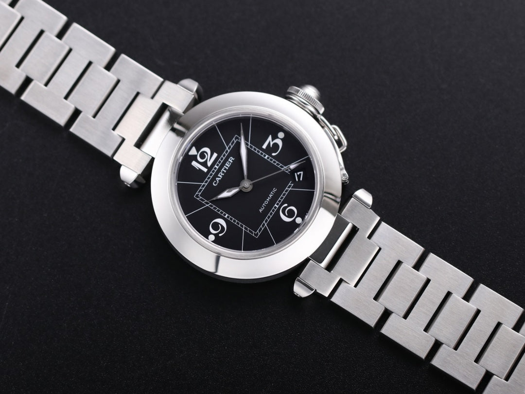 Reloj Cartier Pasha Negro 35mm