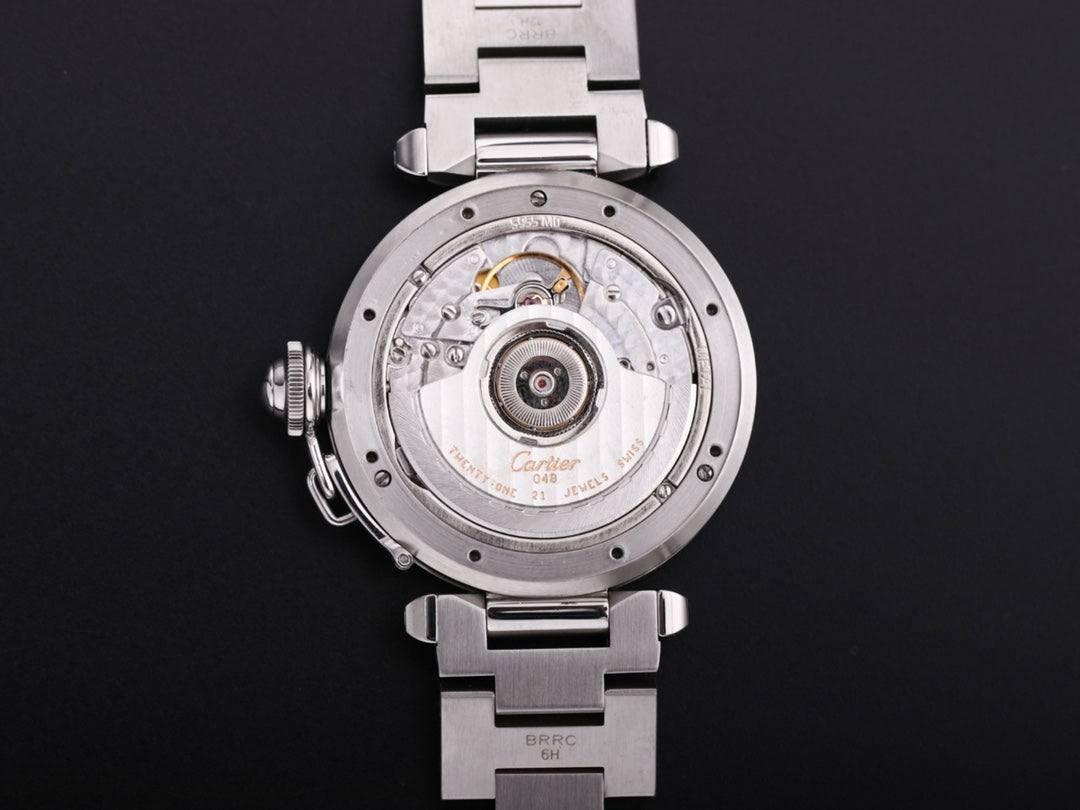 Reloj Cartier Pasha Blanco 35mm