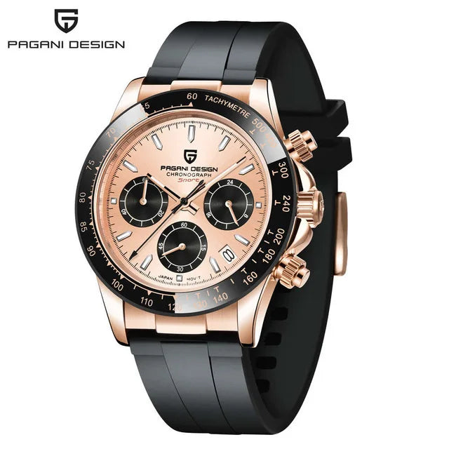 Pagani Design – Reloj Cronógrafo de Cuarzo Business de Lujo