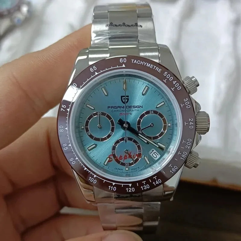 Pagani Design – Reloj de Cuarzo Multifunción con Cronógrafo