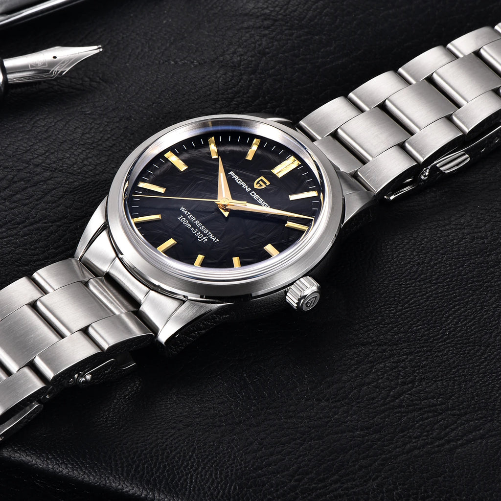 Pagani Design – Reloj de Cuarzo Deportivo con Cristal de Zafiro