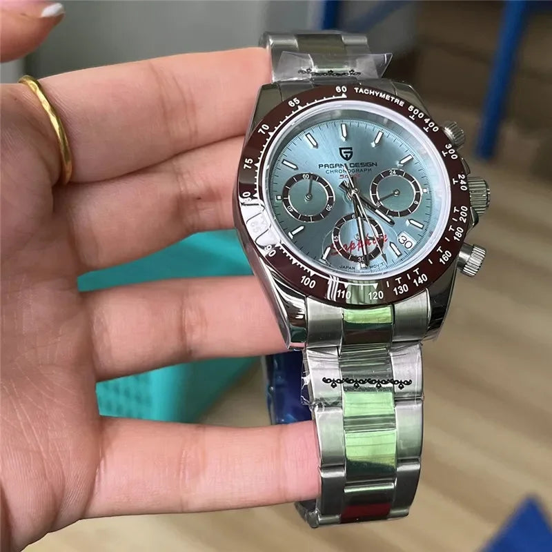 Pagani Design – Reloj de Cuarzo Multifunción con Cronógrafo