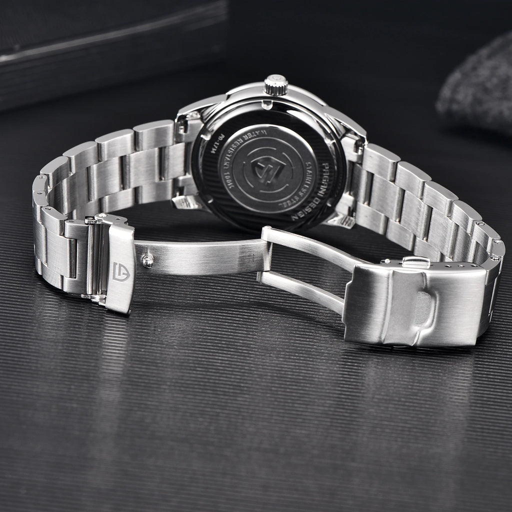 Pagani Design – Reloj de Cuarzo Deportivo con Cristal de Zafiro