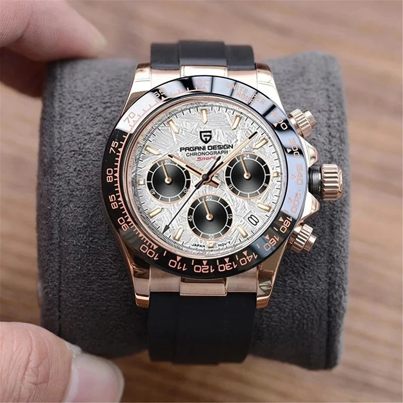 Pagani Design – Reloj Cronógrafo de Cuarzo Business de Lujo