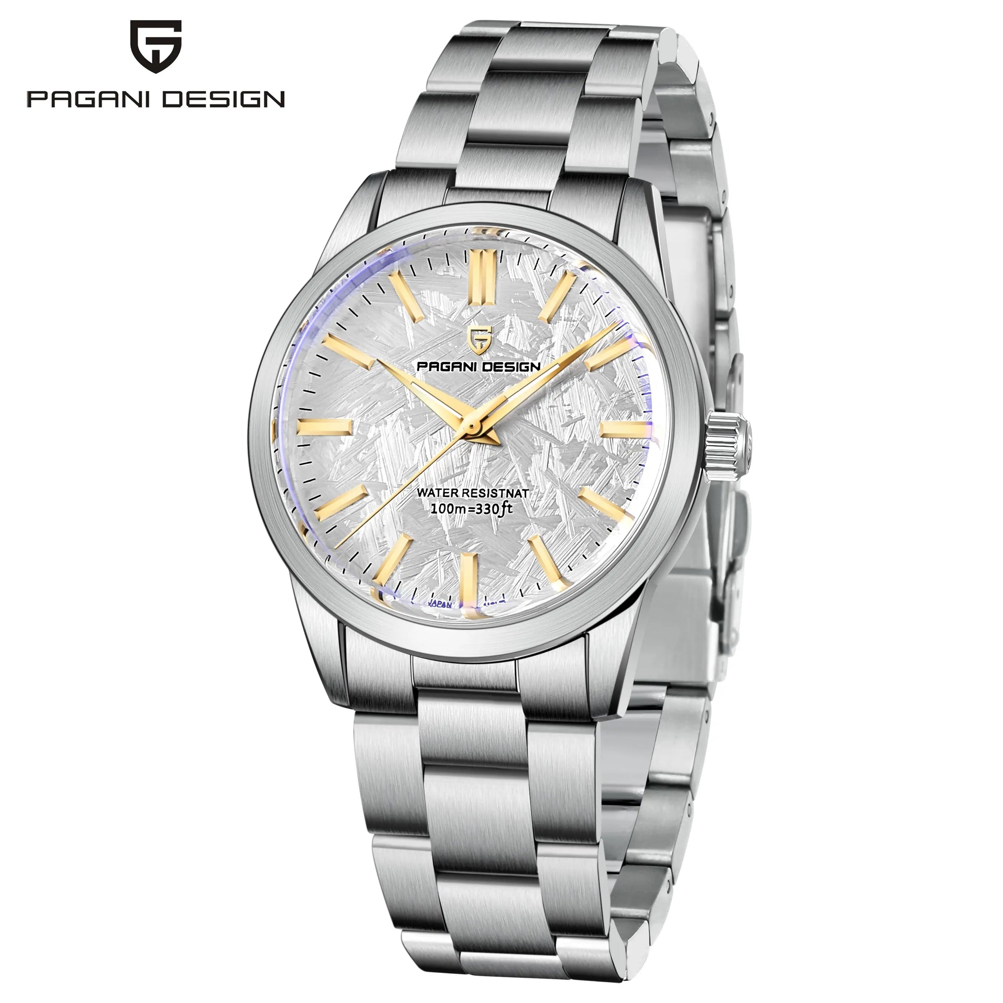 Pagani Design – Reloj de Cuarzo Deportivo con Cristal de Zafiro