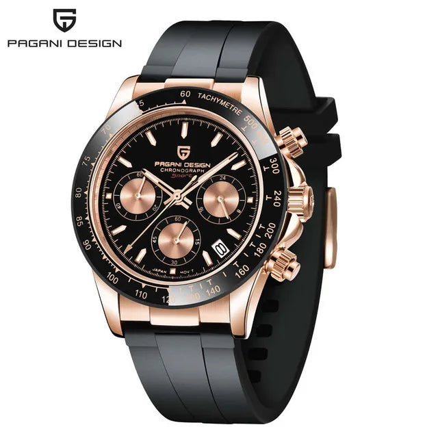 Pagani Design – Reloj Cronógrafo de Cuarzo Business de Lujo