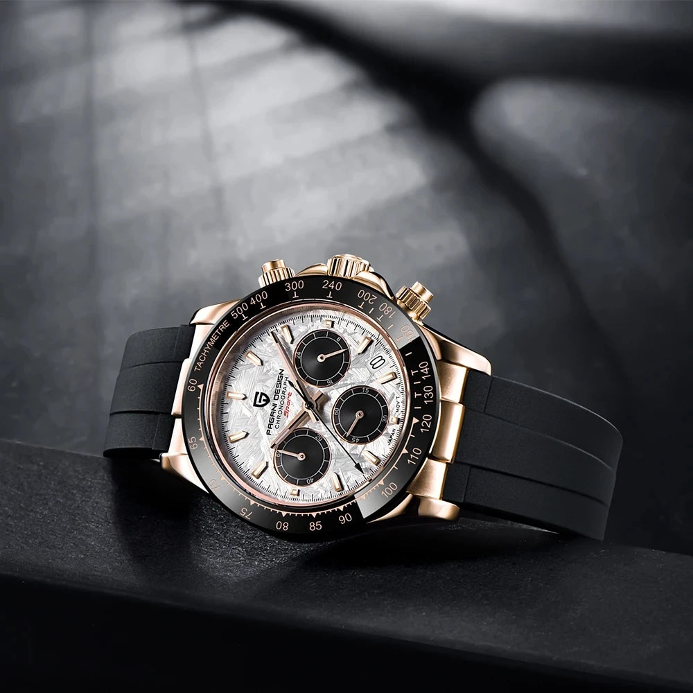 Pagani Design – Reloj Cronógrafo de Cuarzo Business de Lujo