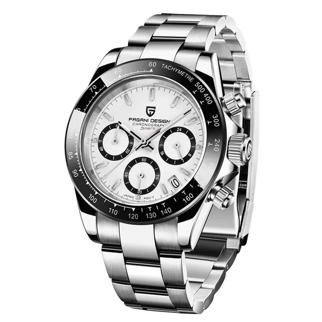 Pagani Design – Reloj de Cuarzo Multifunción con Cronógrafo