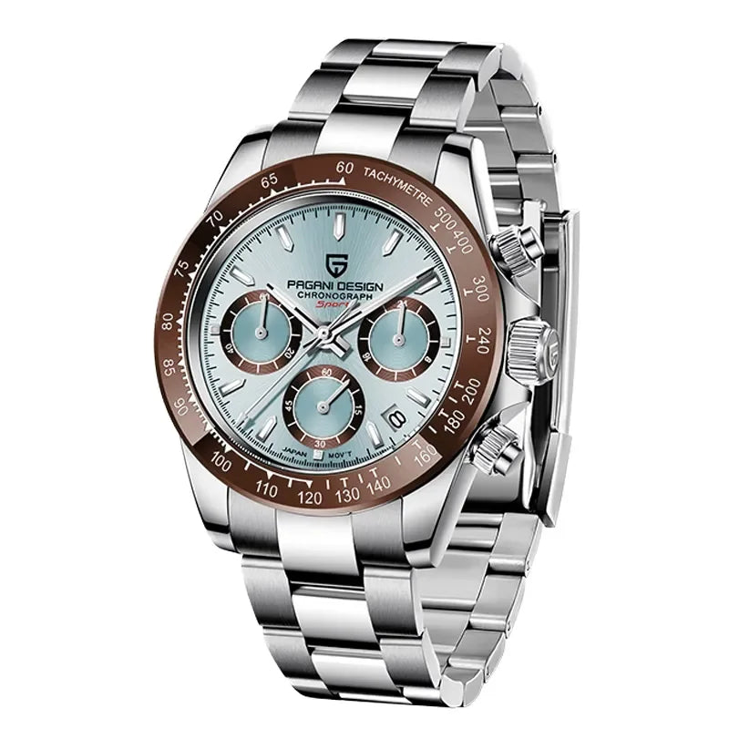Pagani Design – Reloj de Cuarzo Multifunción con Cronógrafo