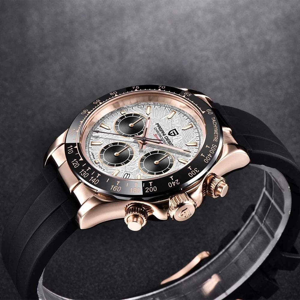 Pagani Design – Reloj Cronógrafo de Cuarzo Business de Lujo
