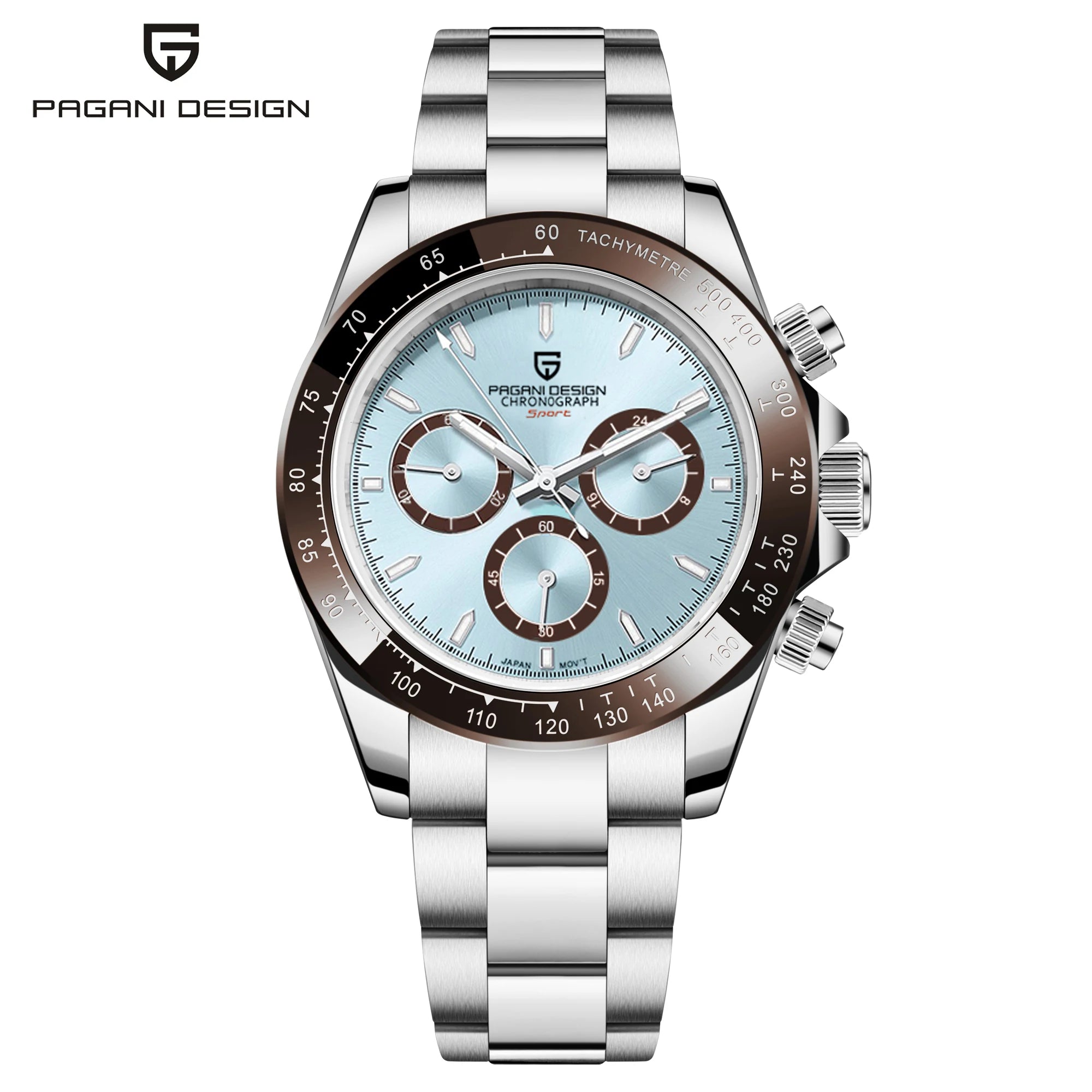 Pagani Design – Reloj de Cuarzo Multifunción con Cronógrafo