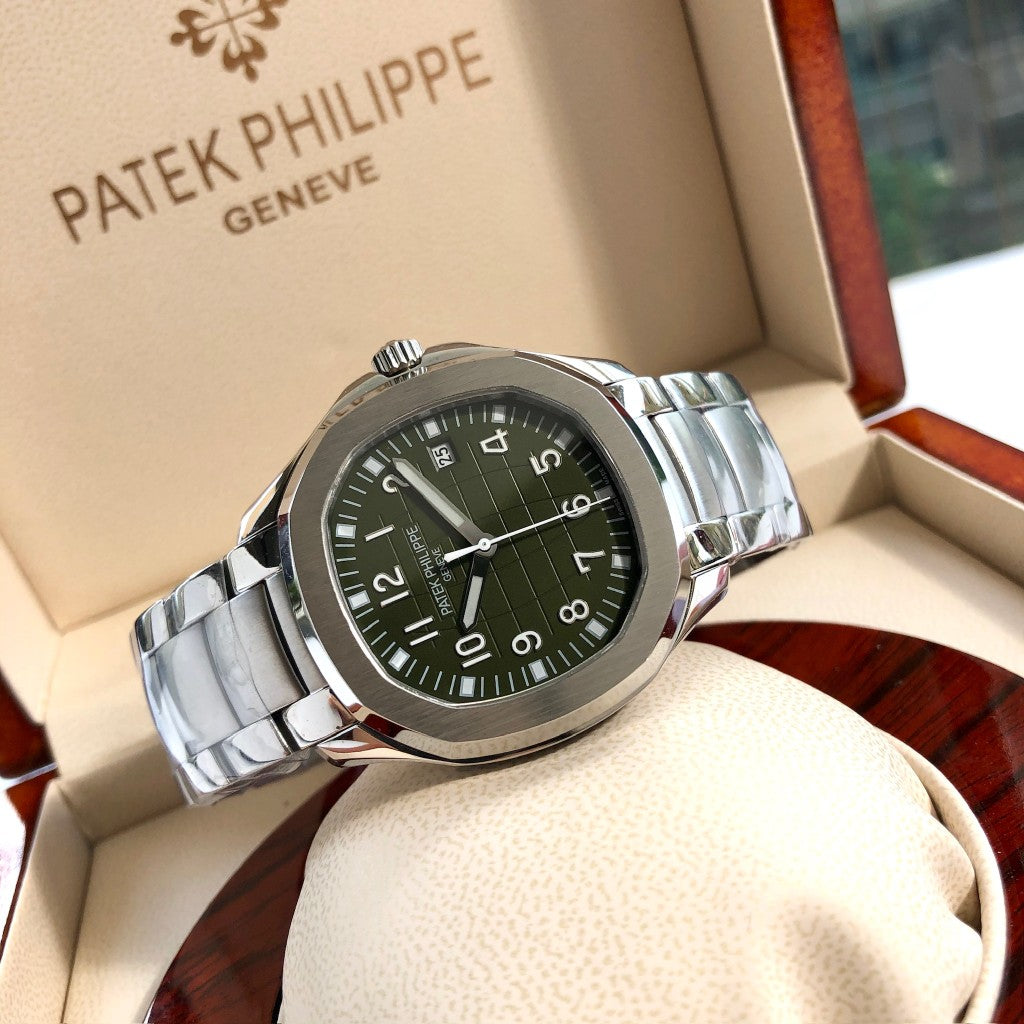 Patek Philippe Aquanaut Esfera verde oliva 40.8mm