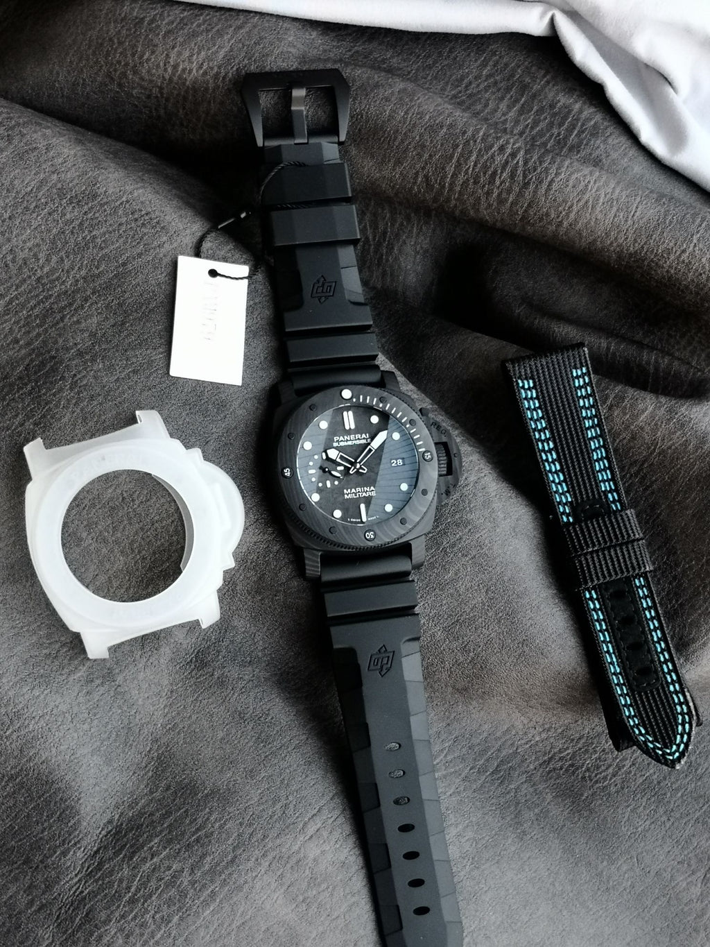 Panerai Submersible Marina Militare PAM979 / Carbotech 47mm