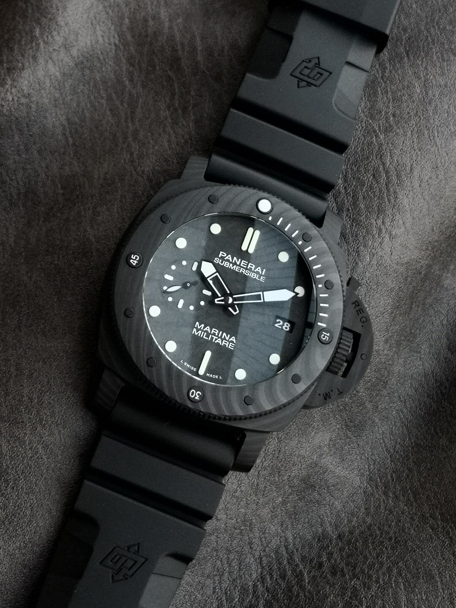 Panerai Submersible Marina Militare PAM979 / Carbotech 47mm