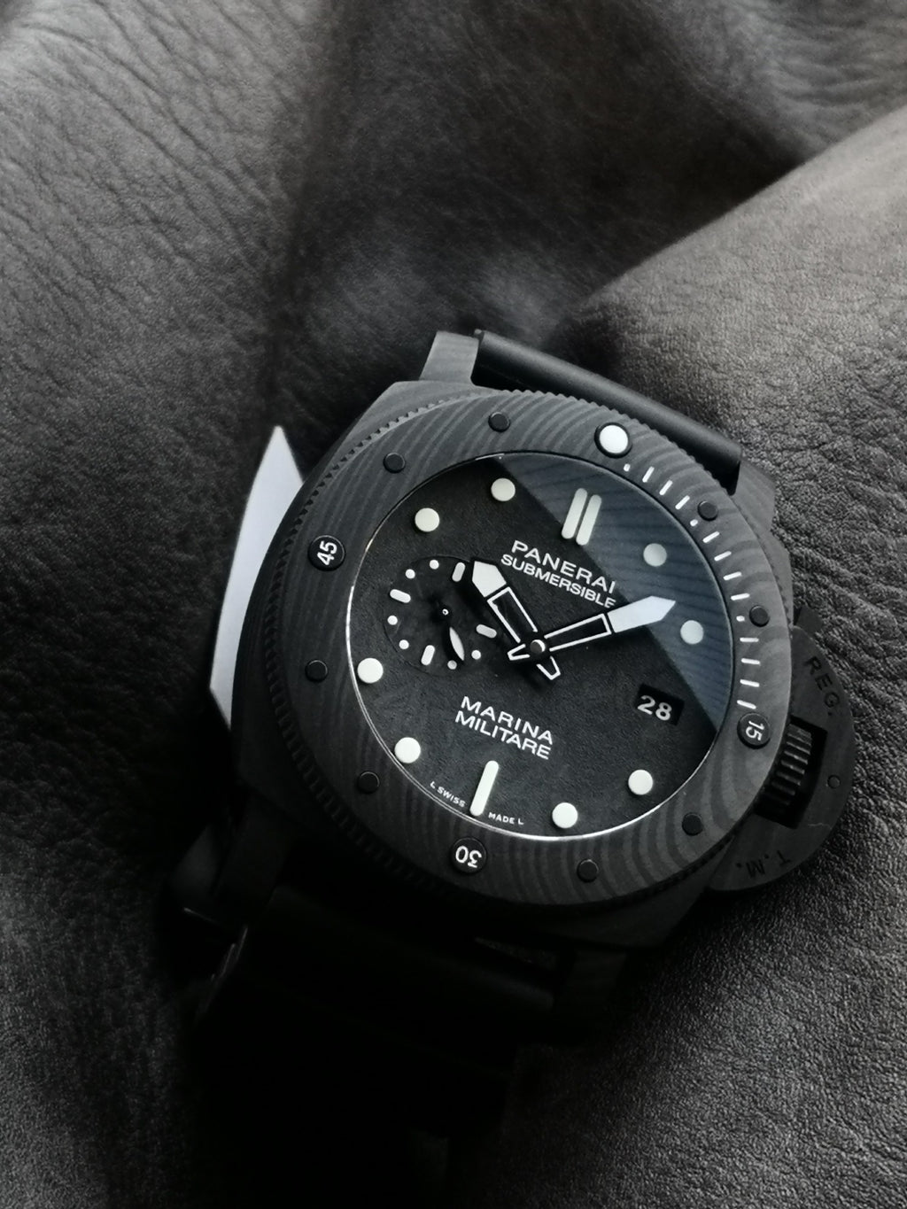 Panerai Submersible Marina Militare PAM979 / Carbotech 47mm
