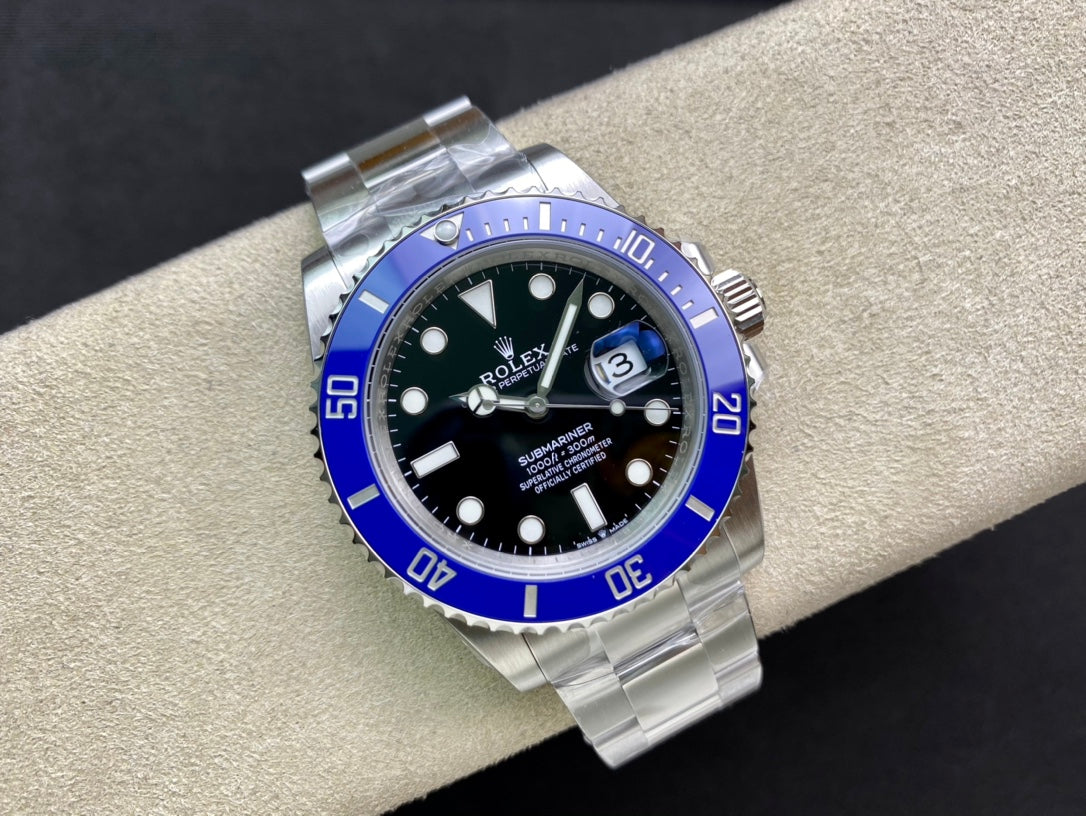 Rolex Oyster Perpetual Submariner Date Bisel Azul 41mm