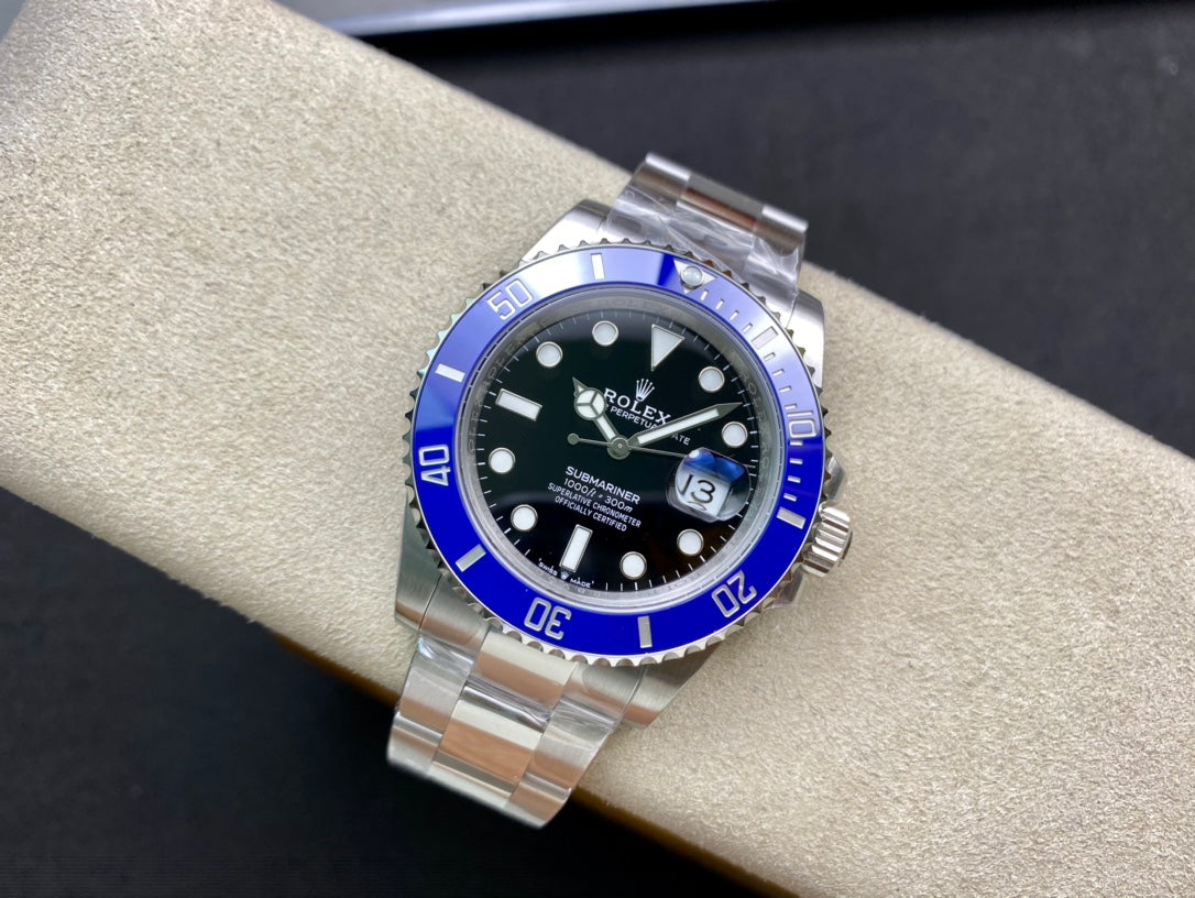 Rolex Oyster Perpetual Submariner Date Bisel Azul 41mm