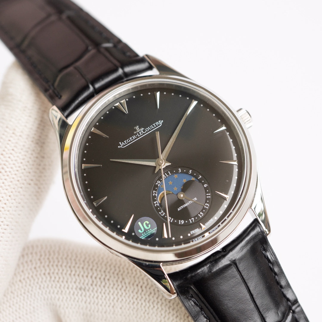 Jaeger-LeCoultre Master Moonphase / Negro 39mm