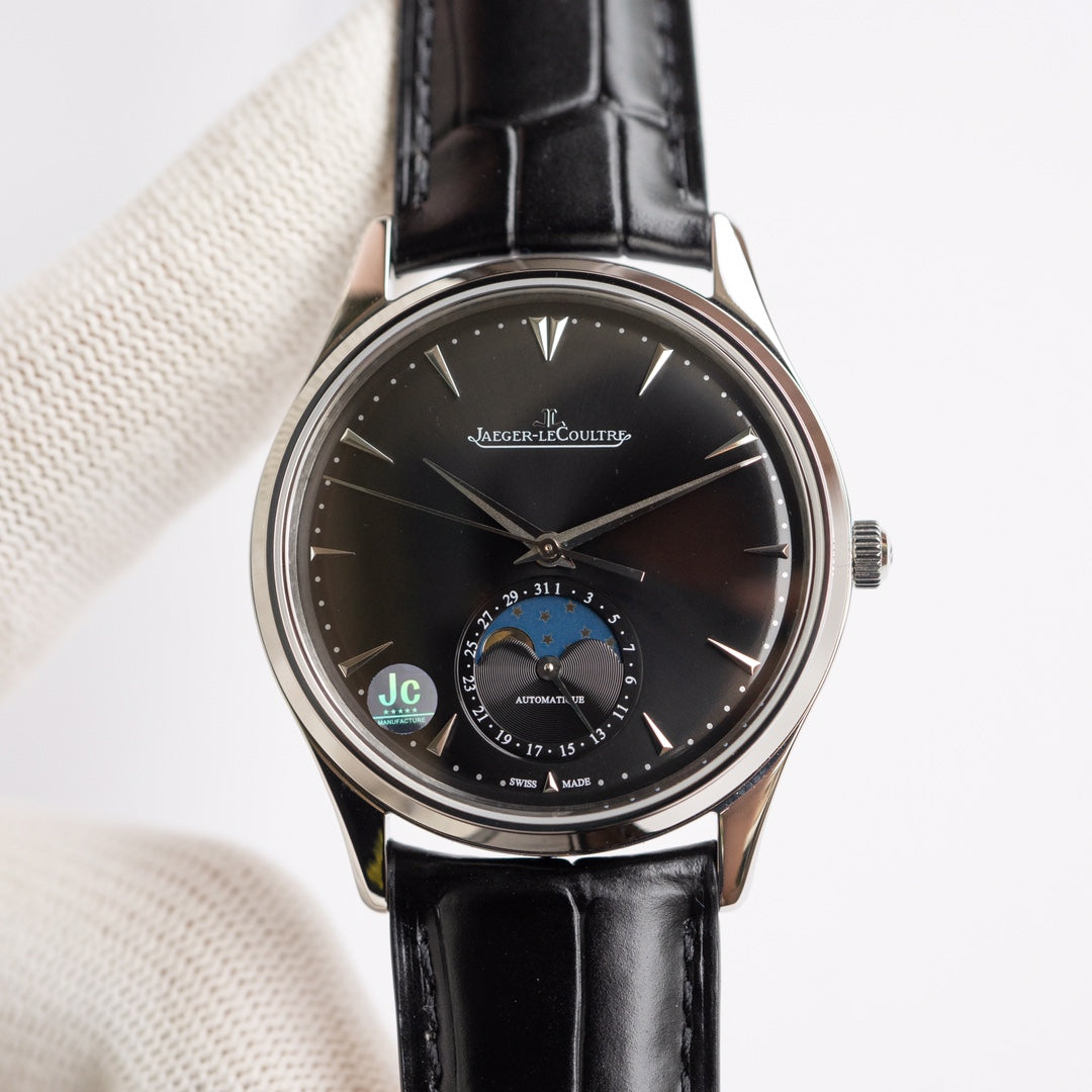 Jaeger-LeCoultre Master Moonphase / Negro 39mm