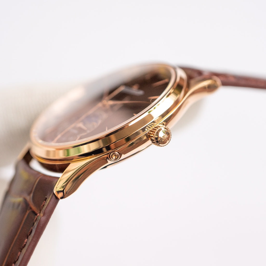 Jaeger-LeCoultre Master Moonphase Oro Rosa / Antracita 39mm