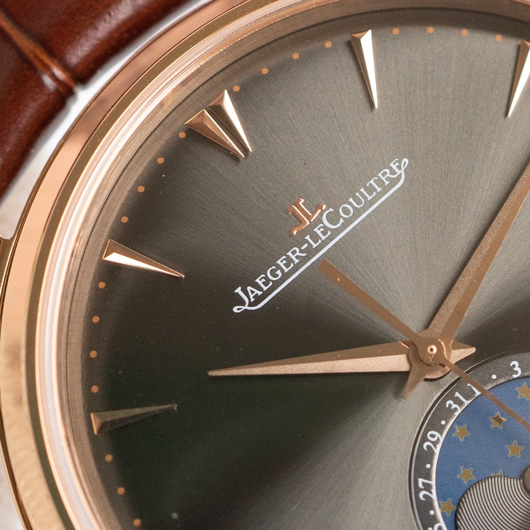 Jaeger-LeCoultre Master Moonphase Oro Rosa / Antracita 39mm