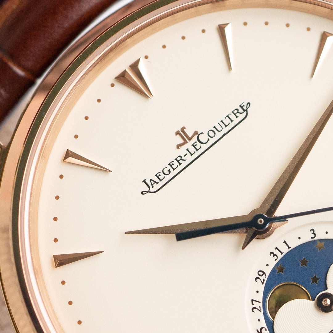 Jaeger-LeCoultre Master Moonphase Oro Rosa / Marfil 39mm