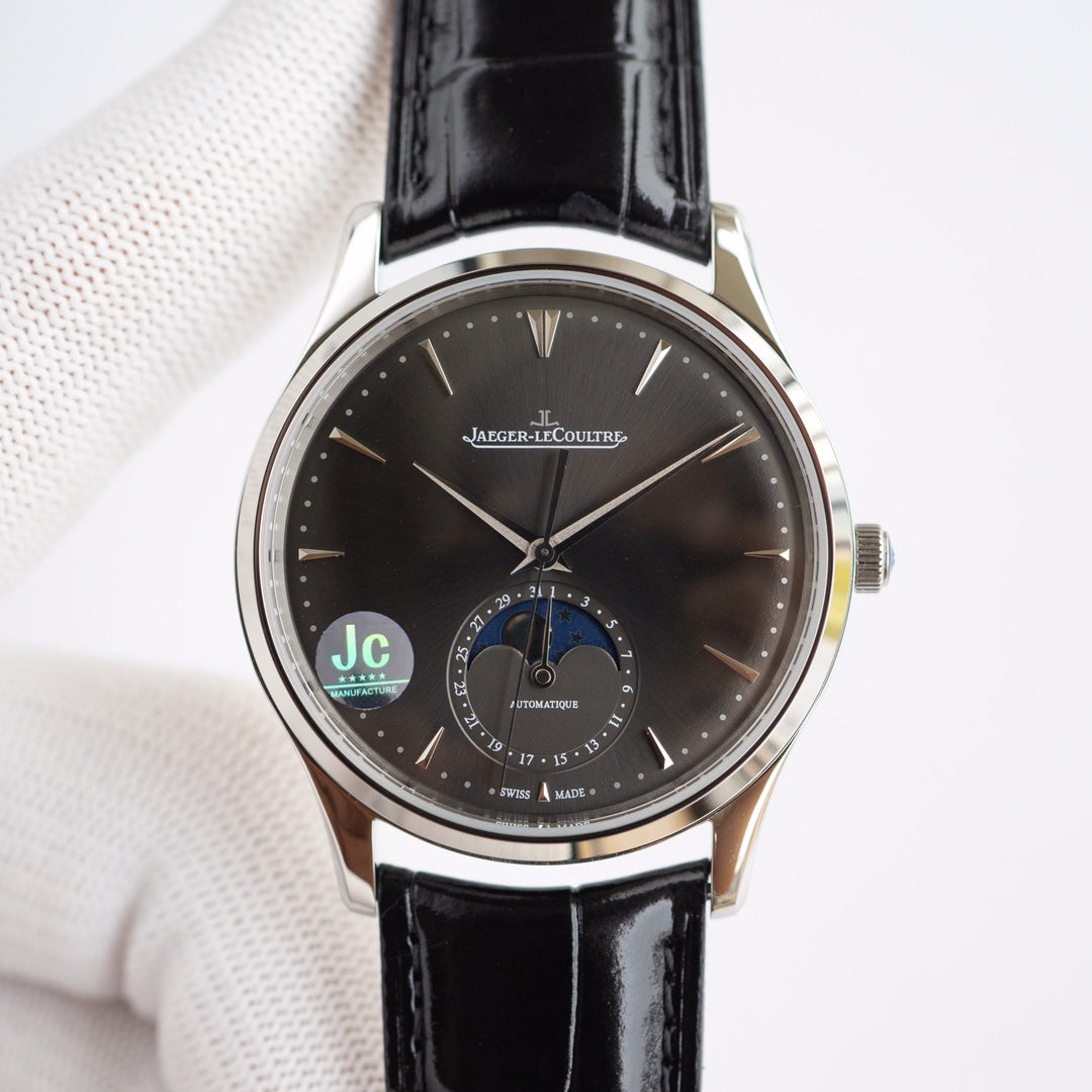 Jaeger-LeCoultre Master Moonphase Acero / Negro 39mm