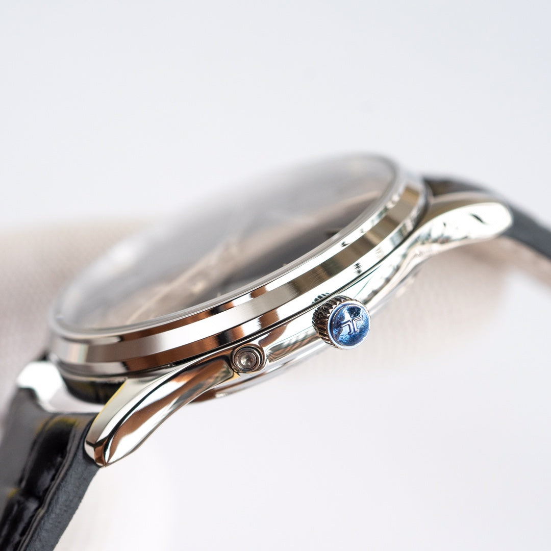 Jaeger-LeCoultre Master Moonphase Acero / Negro 39mm