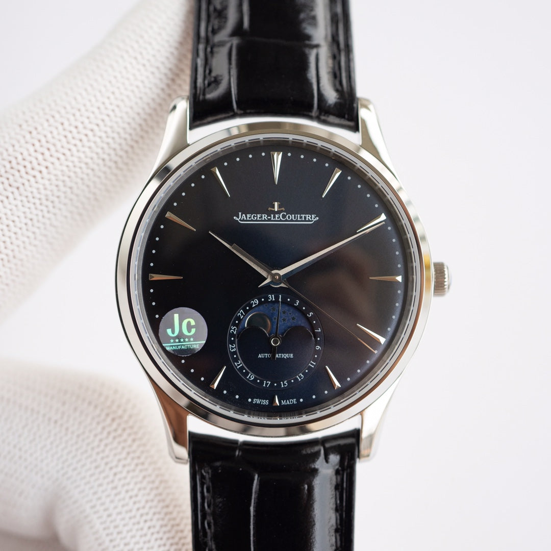 Jaeger-LeCoultre Master Moonphase Acero / Negro 39mm