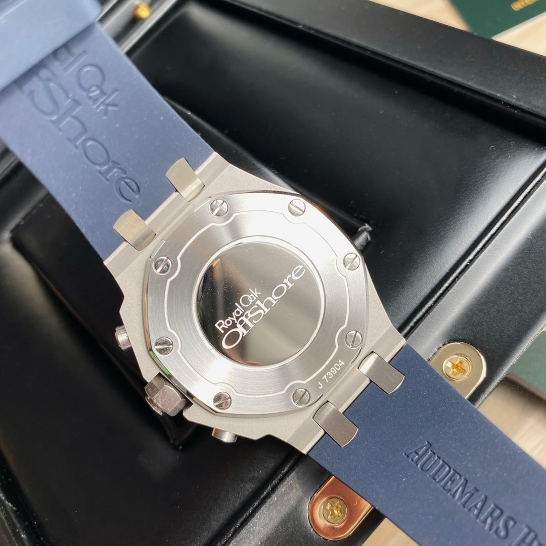 Audemars Piguet Royal Oak Offshore Acero / Correa Azul 37mm