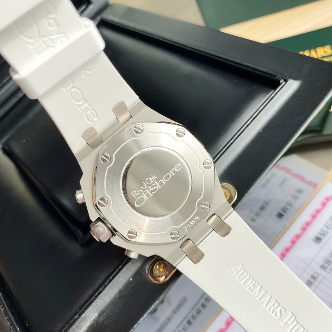 Audemars Piguet Royal Oak Offshore Acero  Azul & Blanco 37mm
