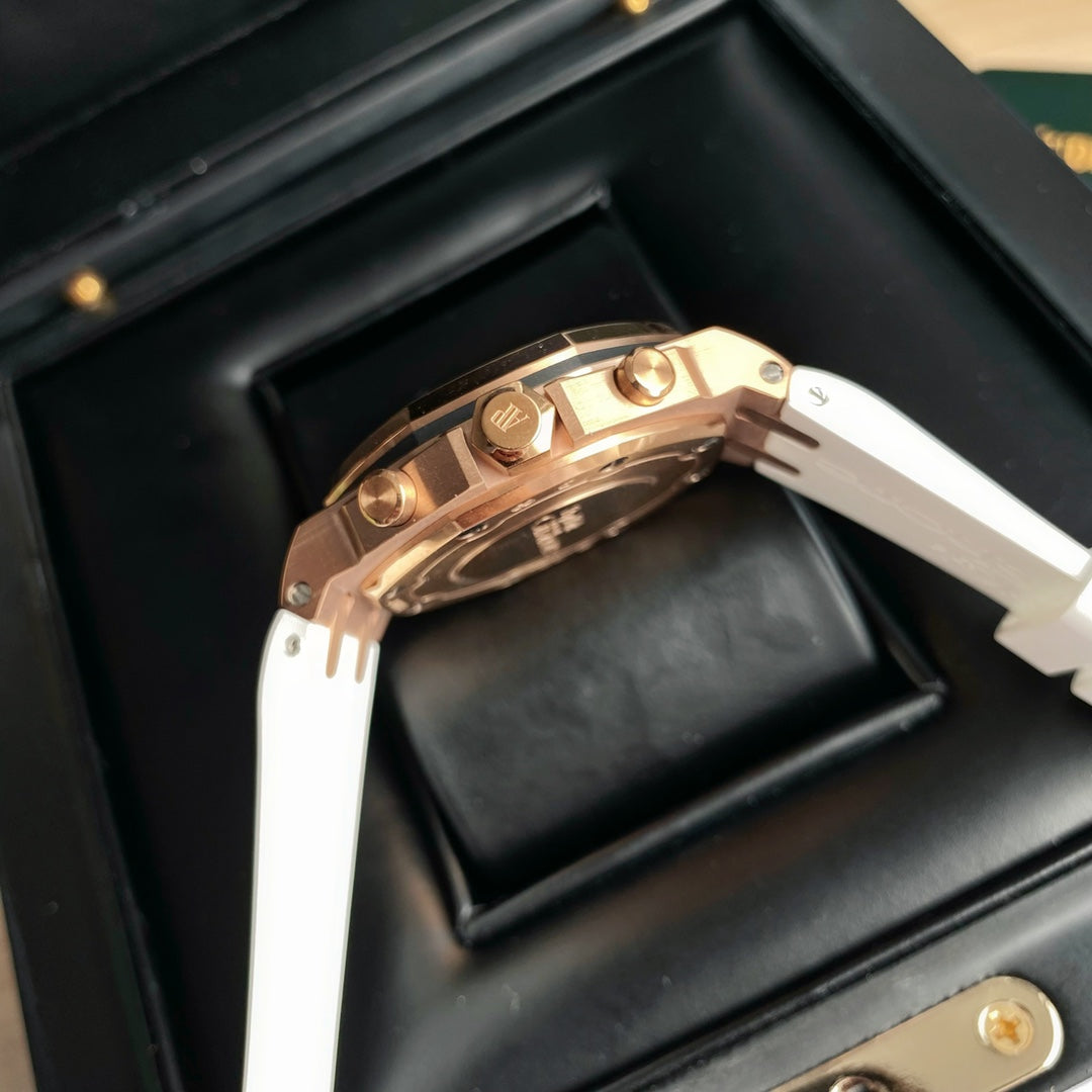 Audemars Piguet Royal Oak Offshore Oro Rosa / Esfera Blanca 37mm