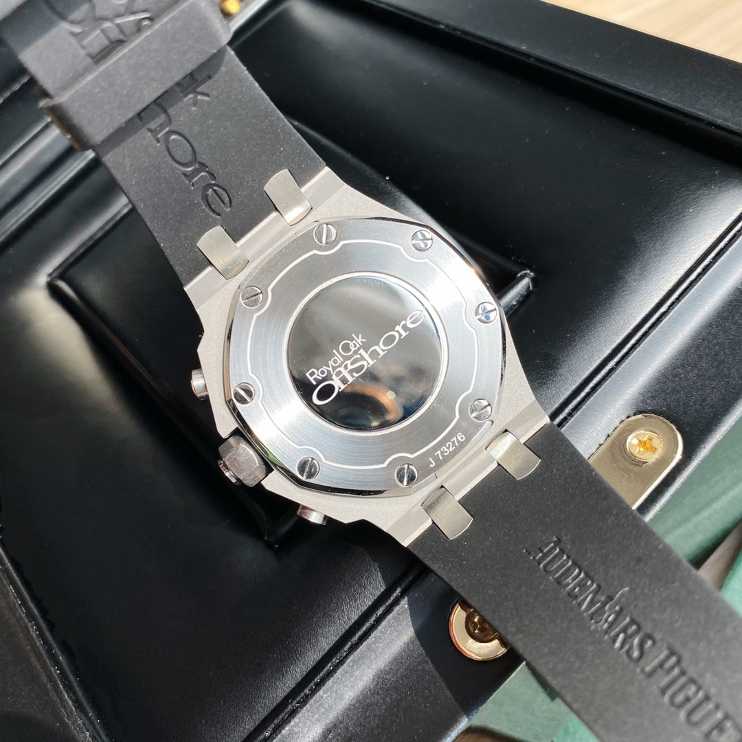 Audemars Piguet Royal Oak Offshore Acero  Correa Negra 37mm