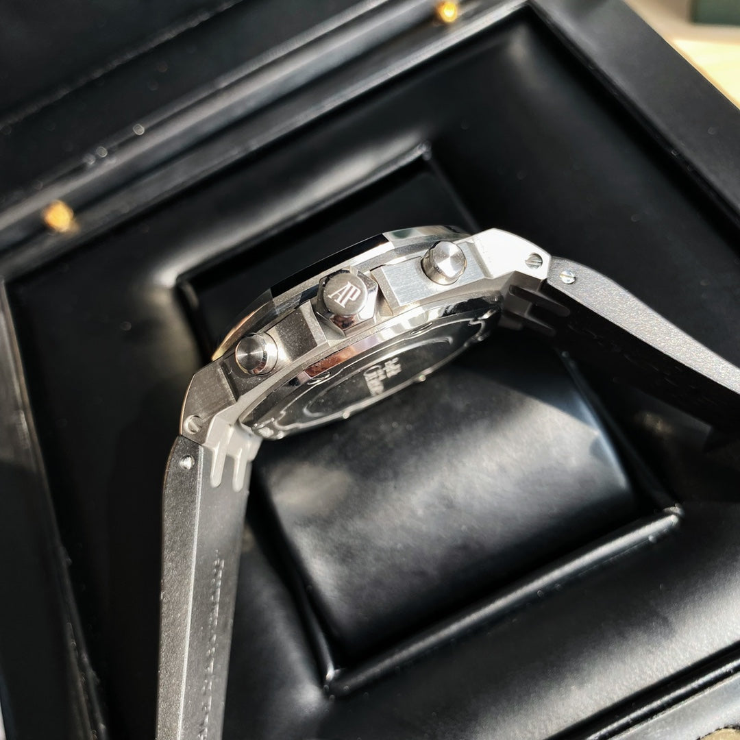 Audemars Piguet Royal Oak Offshore Acero  Correa Negra 37mm