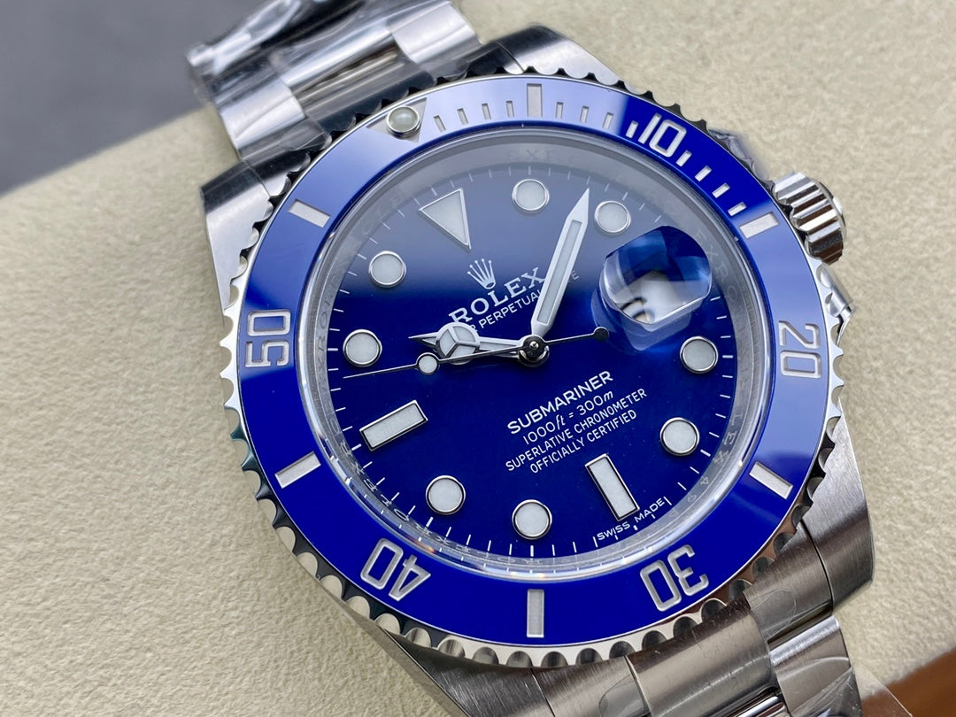 Rolex Oyster Perpetual Submariner Date Azul Acero 41mm
