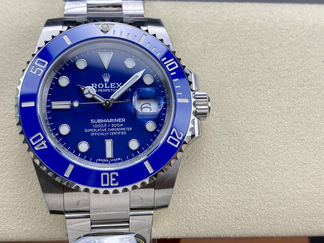 Rolex Oyster Perpetual Submariner Date Azul Acero 41mm