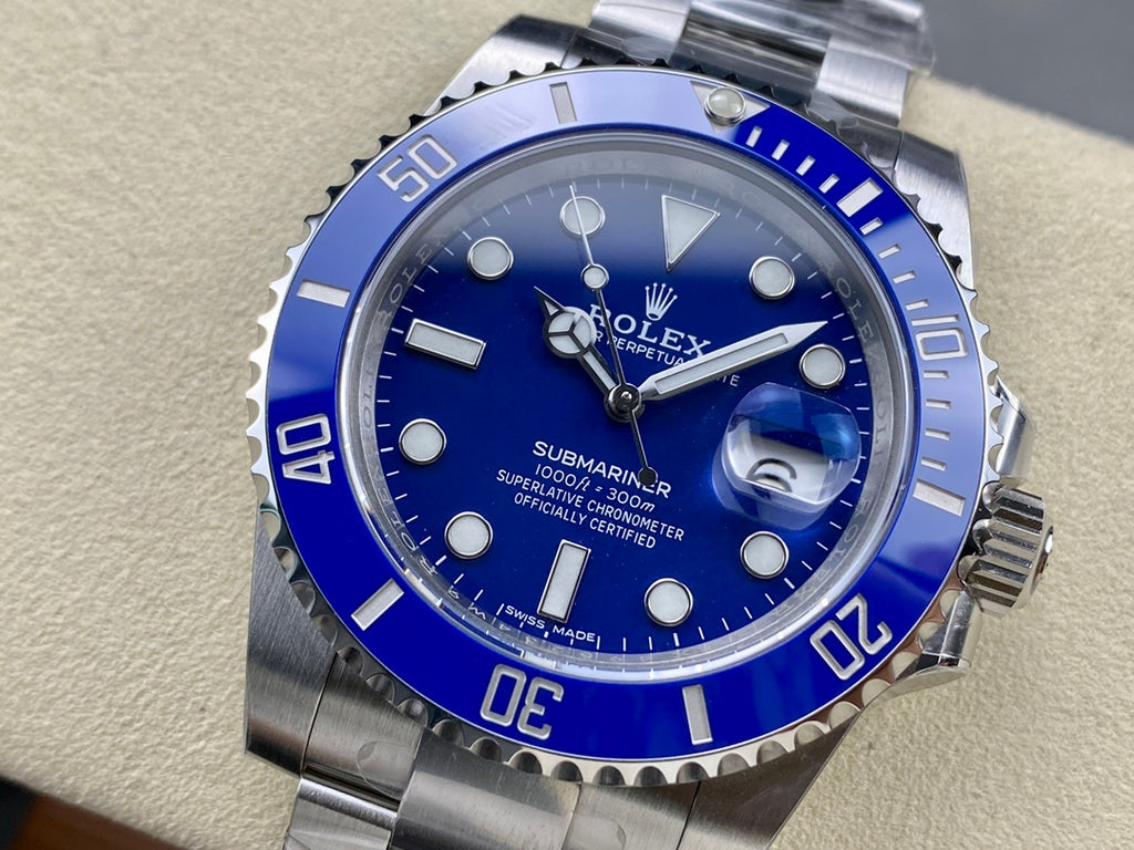 Rolex Oyster Perpetual Submariner Date Azul Acero 41mm