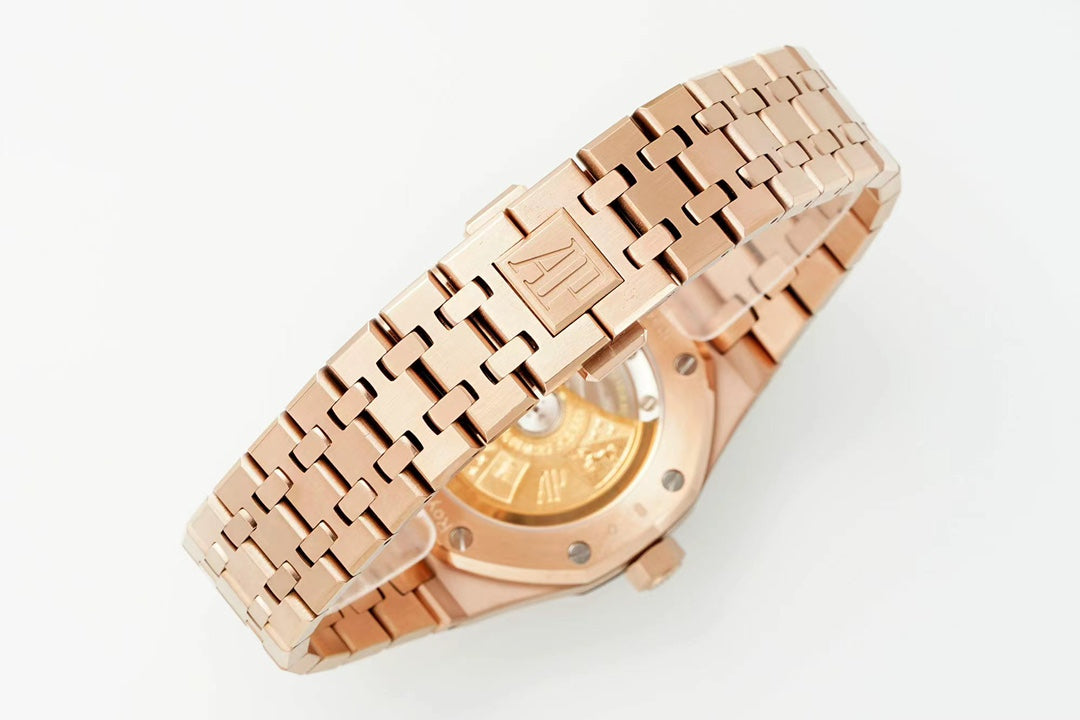 Audemars Piguet Royal Oak Oro Rosa Esfera Blanca 41mm
