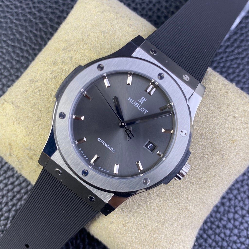 Hublot Classic Fusion Titanium Gris 42mm Correa Caucho Gris 42mm