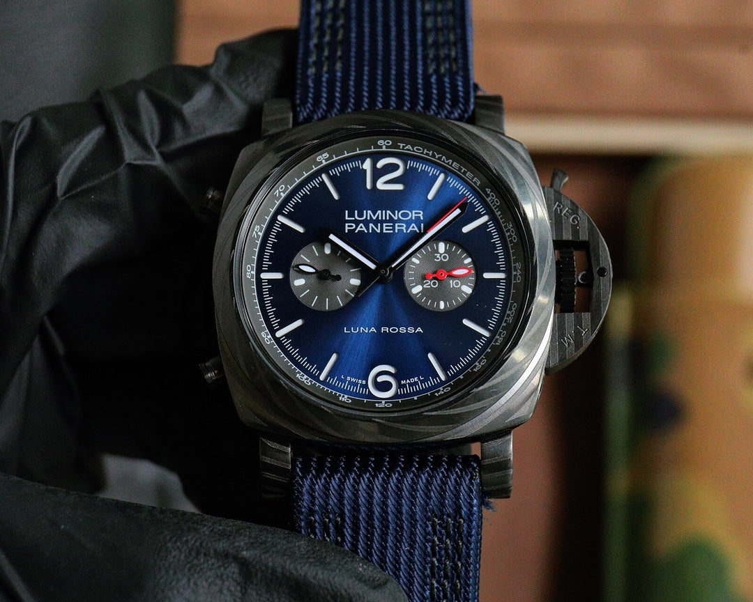 Panerai Luminor Luna Rossa Cronógrafo / Azul 47mm