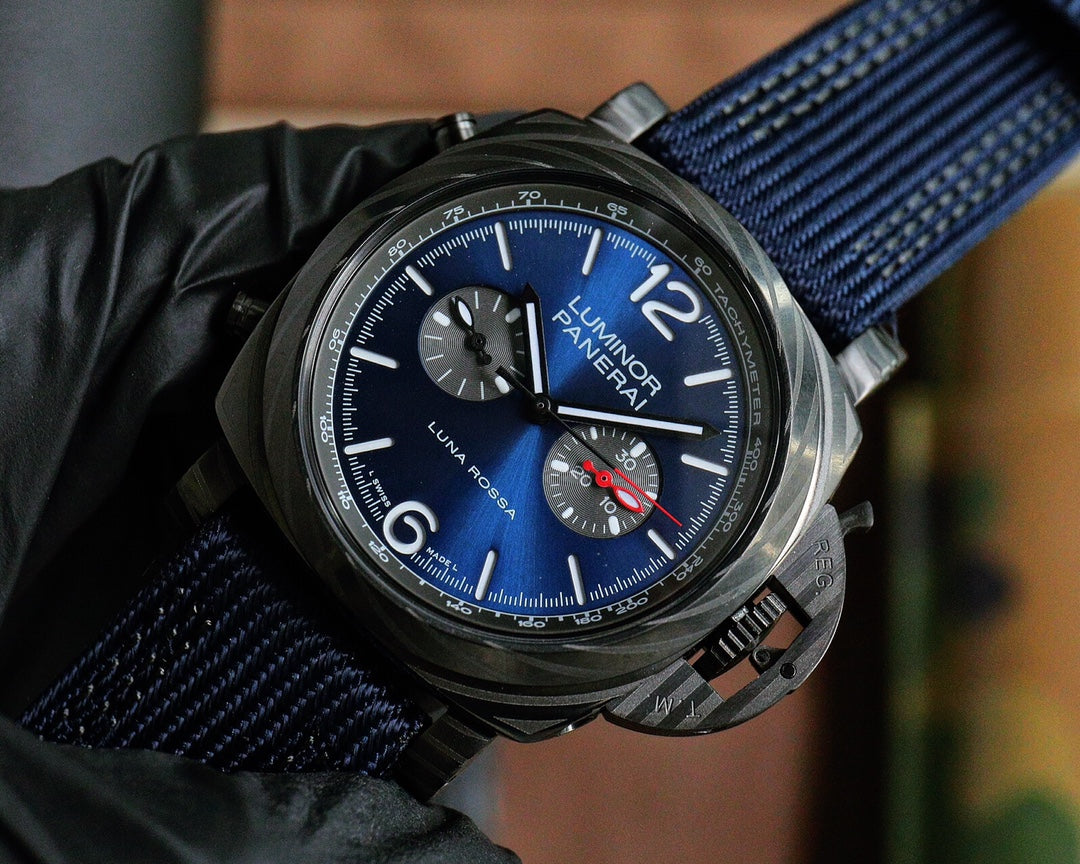 Panerai Luminor Luna Rossa Cronógrafo / Azul 47mm