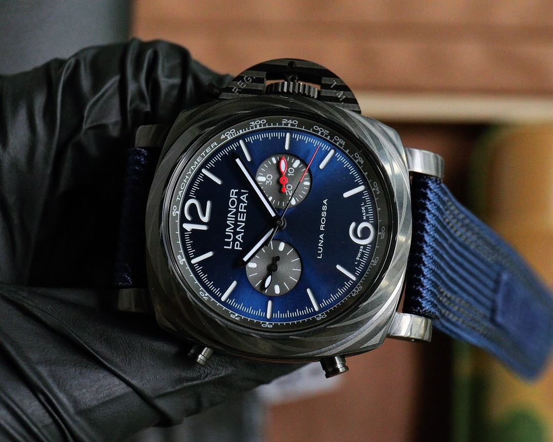 Panerai Luminor Luna Rossa Cronógrafo / Azul 47mm