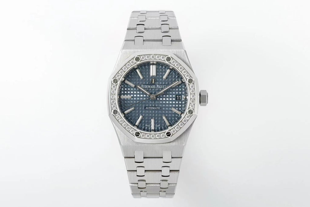 Audemars Piguet Royal Oak Azul Bisel Diamantes 41mm