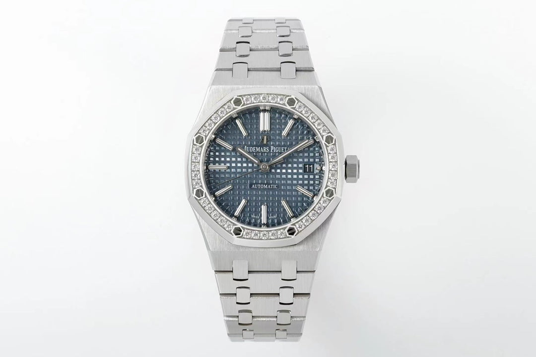 Audemars Piguet Royal Oak Azul Bisel Diamantes 41mm