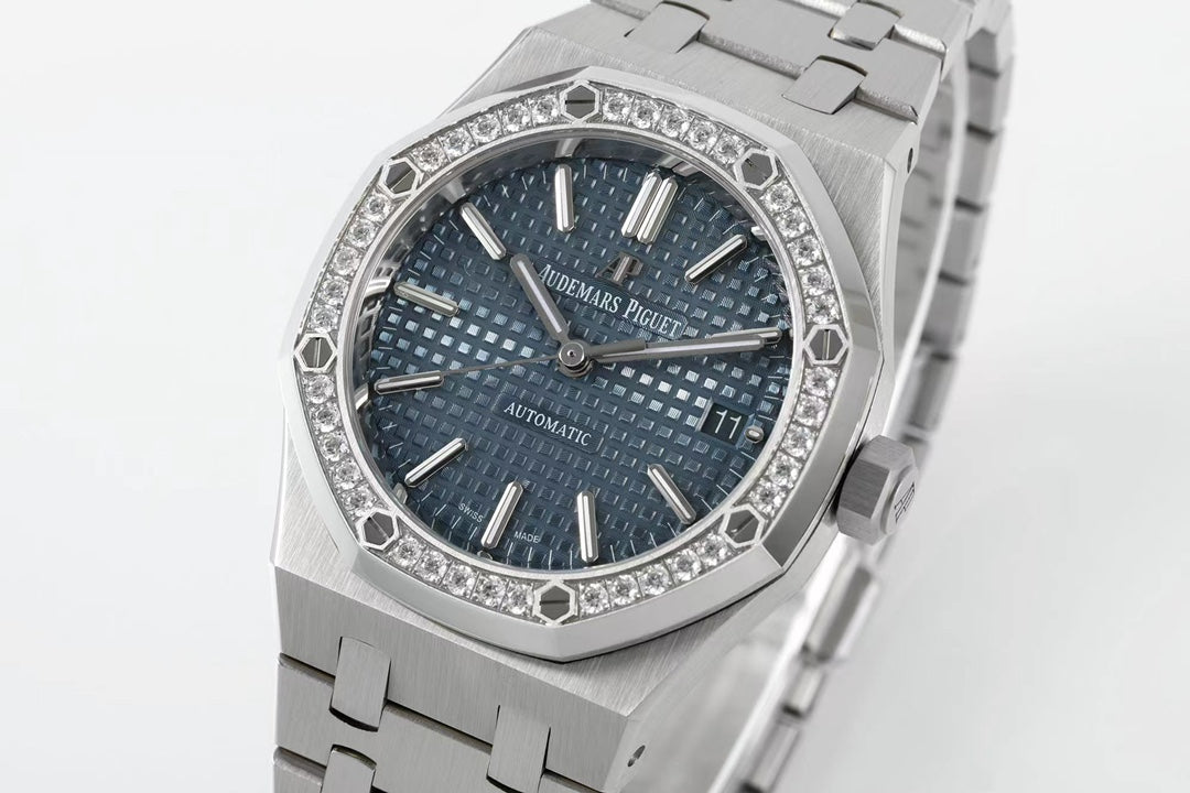Audemars Piguet Royal Oak Azul Bisel Diamantes 41mm