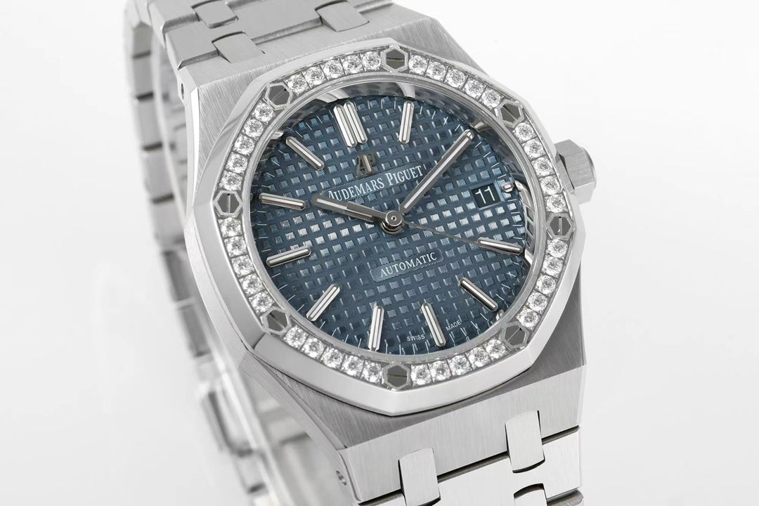 Audemars Piguet Royal Oak Azul Bisel Diamantes 41mm