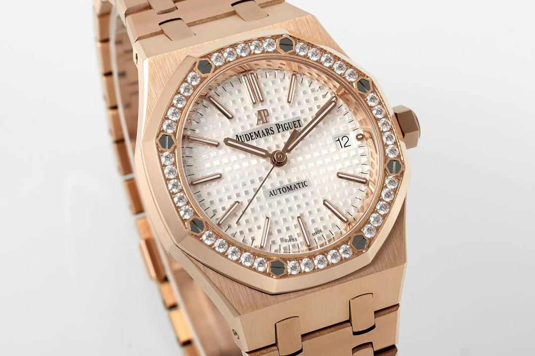 Audemars Piguet Royal Oak Oro Rosa Bisel Diamantes 41mm