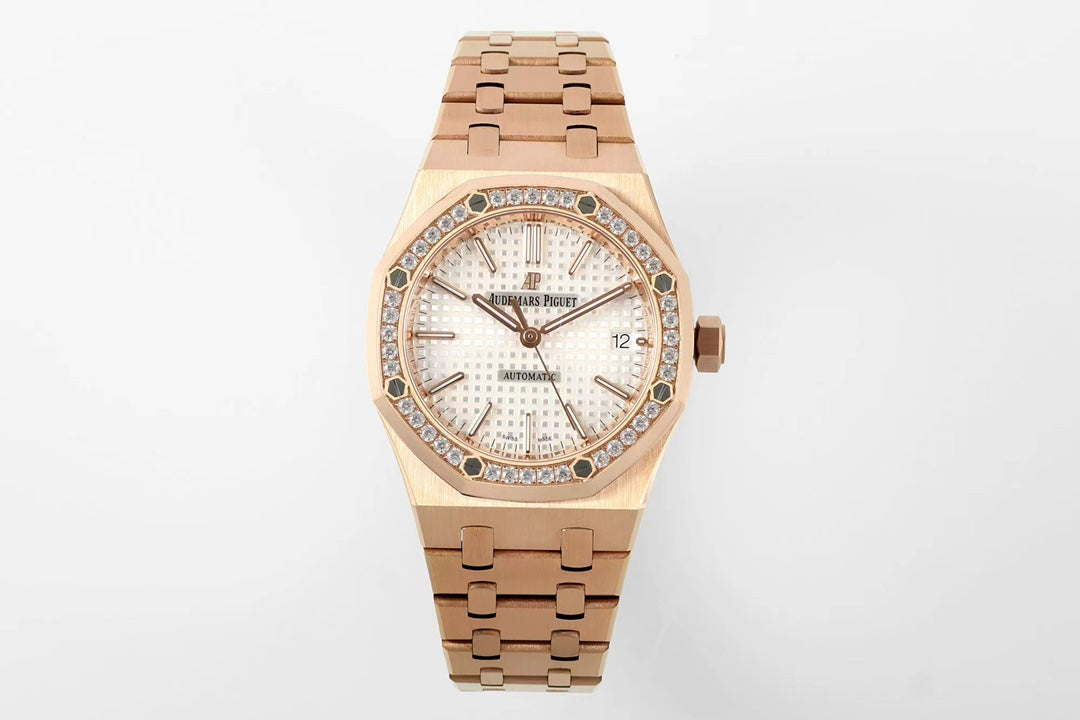 Audemars Piguet Royal Oak Oro Rosa Bisel Diamantes 41mm