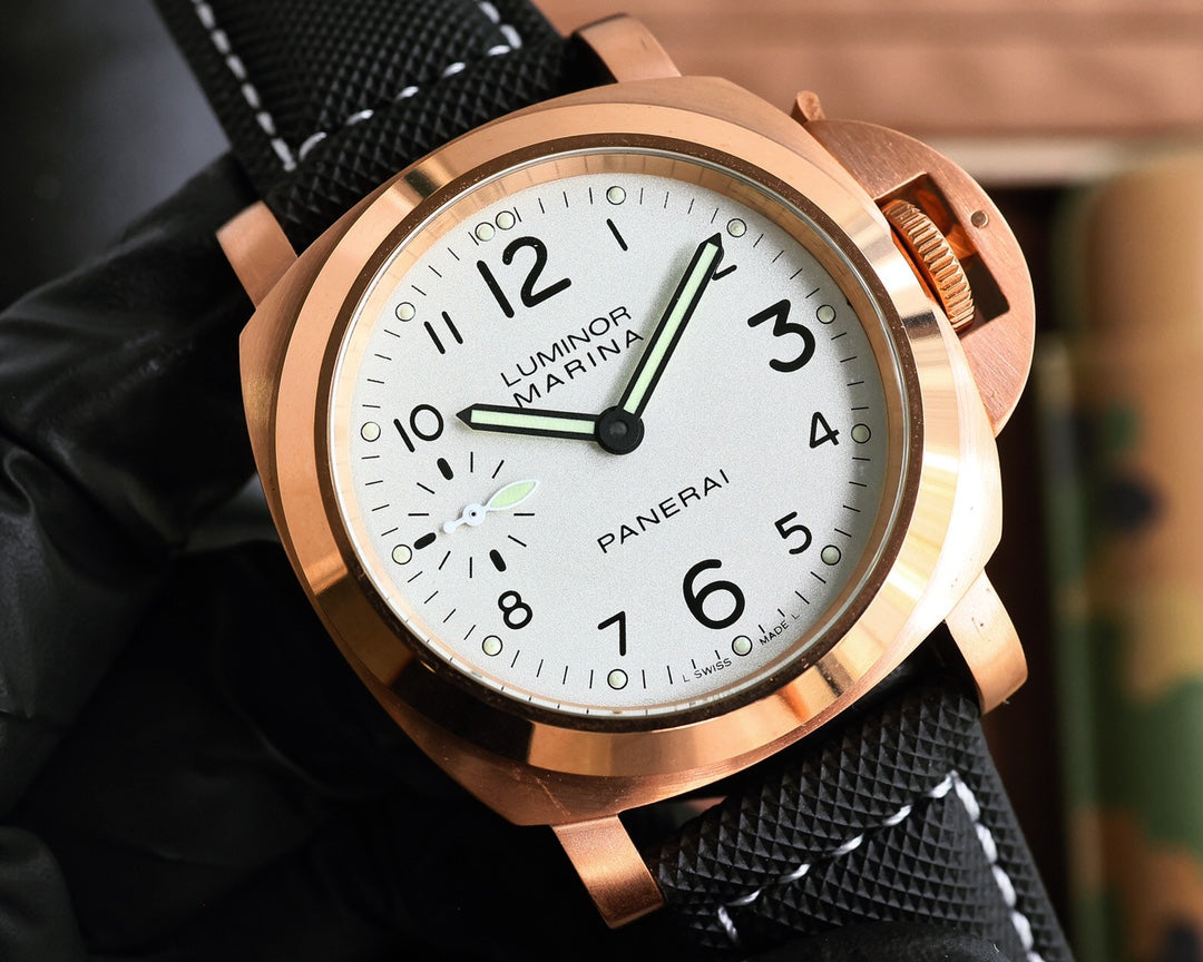 Panerai Luminor Marina Oro Rosa / Blanco 44mm