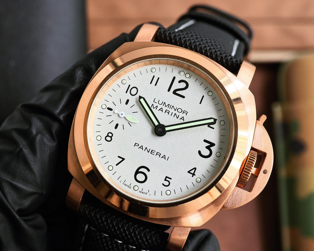 Panerai Luminor Marina Oro Rosa / Blanco 44mm